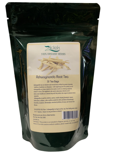 Organic Ashwagandha Root Tea 30 Dip Tea Bag