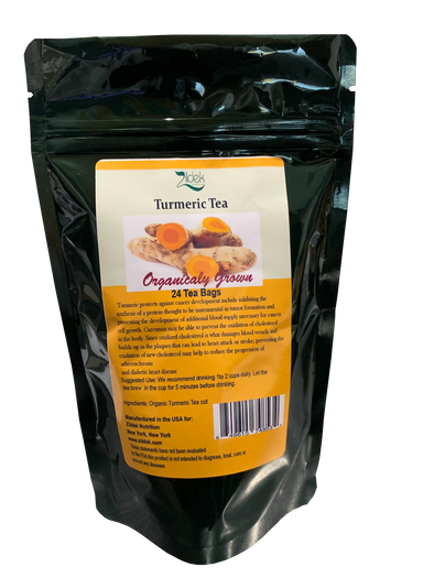 Turmeric Tea Bags - 24 Dip Tea Bags